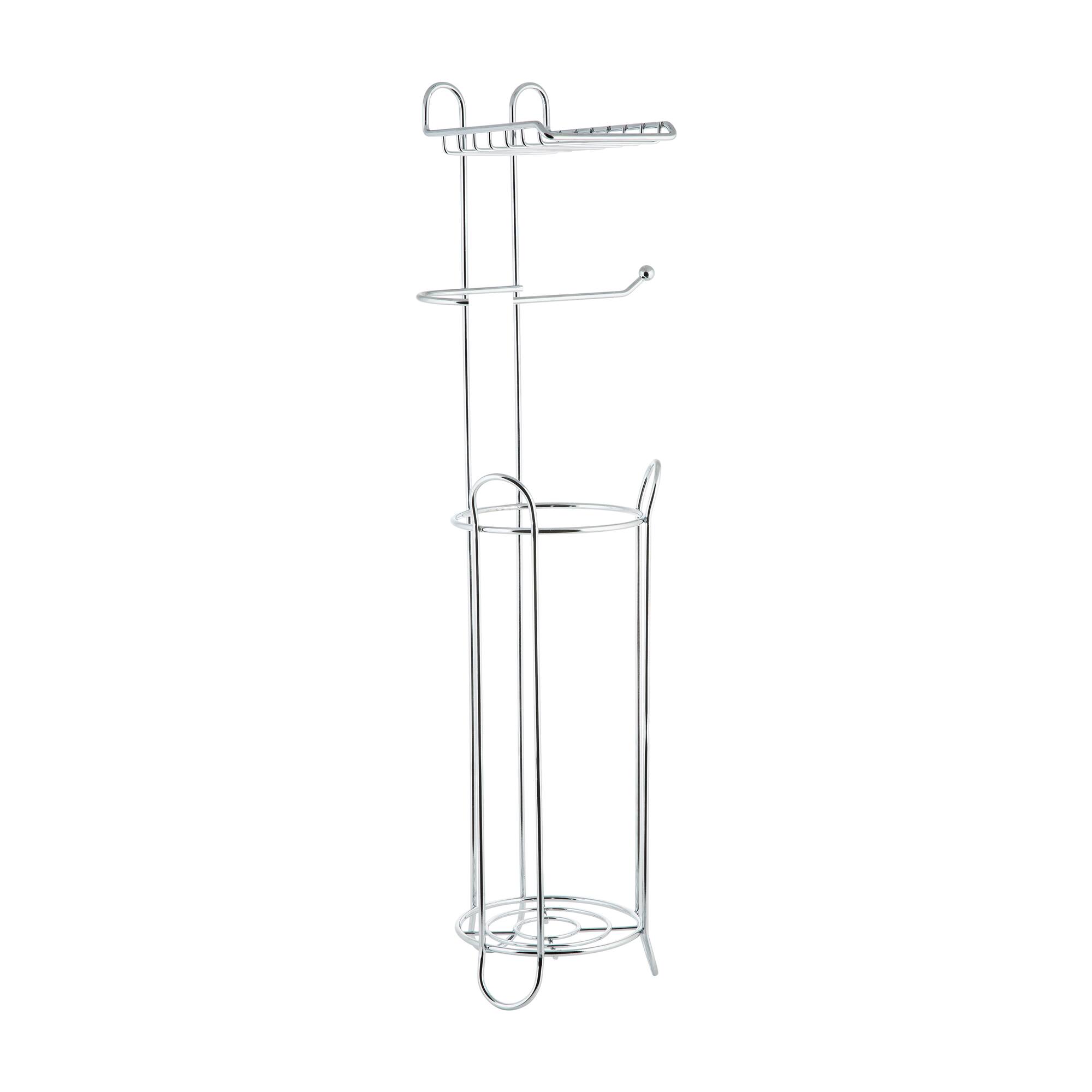 Bath Bliss Royal Toilet Paper Holder and Dispenser in Chrome